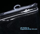 pvc zipper lock slider bag, Plastic slider zipper bag printed ziplock plastic gift bag, slider zipper bag print ziplock