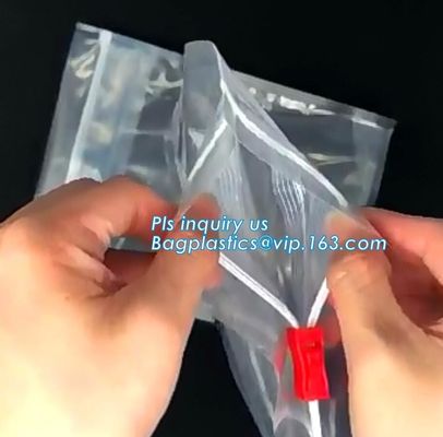 Child Resistant Ziplock Bag Child Resistant Bag with a Child Proof Locking System Made in China for Medicine Packaging