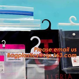 HANGER HOOK BAGS,GARMENT BOTTON CLOSURE BAGS, EVA FROST DRAWSTRING BAGS, VINYL HANGER HOOK BAG GARMENT LAUNRY BAGS BAGEA