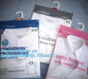 HANGER HOOK BAGS,GARMENT BOTTON CLOSURE BAGS, EVA FROST DRAWSTRING BAGS, VINYL HANGER HOOK BAG GARMENT LAUNRY BAGS BAGEA