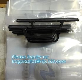 Rigid snip handle plastic bag/rigid snap handle bag/click up handle plastic bag,Hard handle bags/plastic rigid handle ba