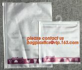 hook ziplock hanger bag for travel storage clothes,reliable manufacture cheap clear plastic pvc hanger bag for underwear