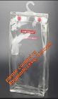 manufacture clear plastic pvc hanger bag with snap,Eco Friendly Transparent Foldable Coat Plastic Stereo Hanging Hook Ha