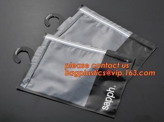 plastic custom plane hanger bag for clothes,Fashion custom hanger pvc ziplock packing bag bag for clothes package bageas