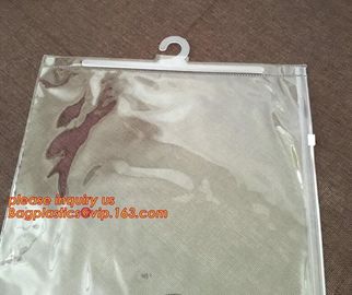 underwear packaging hanger plastic,Slider Zipper Hanger Hook Bag For Men's Box / Underwear Packaging bagplastics bagease