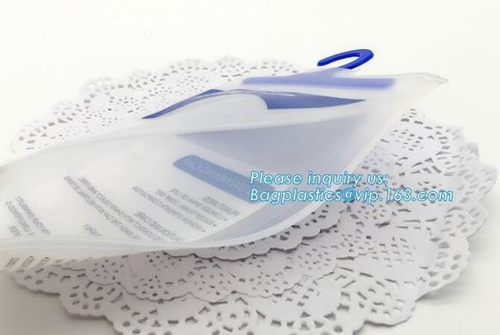 Printed PE Hanger Hook Zipper Bag For Women's Underwear,hanger hook plastic bag with low price,waterproof pvc swimwear b