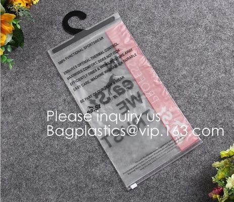 Hanger Button Bag Hanger Zipper Bag Hanger Ziplock Bag Hanger Packaging Bag With Snap Button Waterproof Bag For Swimsuit