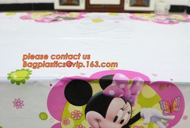 disposable plastic tablecover 108*180cm tablecloth/map for kids happy birthday party decoration supplies, cartoon mickey