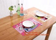 Custom PVC Woven Decorative Table Mat Placemat,Dining Room Hot Food Woven Fabric Vinyl PVC Table Mat,placemats pvc dinin