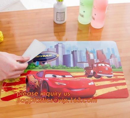 Amazon hot Crossweave Woven Non-slip Insulation PVC Placemat Washable Table Mats,Dining Decorative PVC Table Mats Table