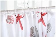 Home goods pure white shower curtains with plastic hook, Custom Printed Shower Curtain, bathroom curtain bagplastics bag