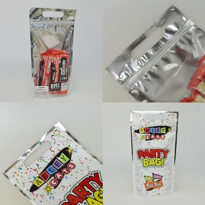 Stand Up Reclosable Zipper Clear Drink Pouches Bags with Plastic Straw, 8mil Hand-held Drinking Bags 15" Bottom Gusset