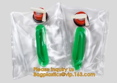 Aluminum Foil Wine Dispenser Packaging Bag milk Spout bib Bag In Box,Bag in box 2L 3L 5L 10L juice/wine/coffee butterfly