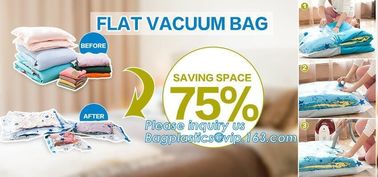 Home vacuum storage mattress bag / zipper storage bags / Foldable Quilt Bulk Storage Bag with handles, bagease, pac