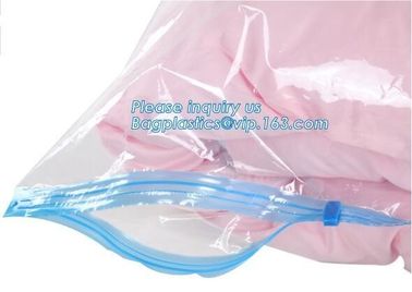 vacuum seal storage bags for down jacket coats, hand rolling vacuum bag for travel, Compress Vacum Packing Bag, bagplast