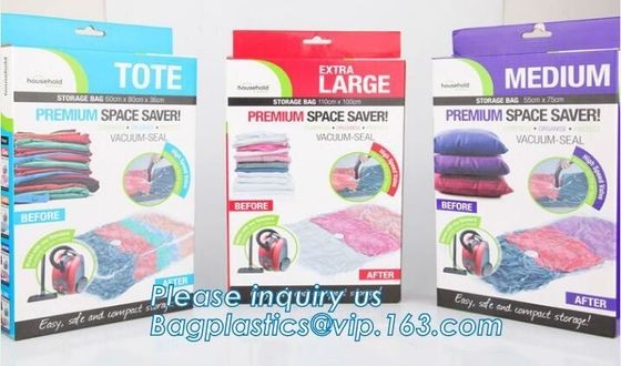 Compression Bag Space Saving, compressible vacumm seal storage bag, vacuum traveling bag without valve, bagplastics, pac
