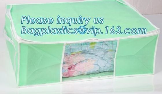 vacuum bags with fragrance for duvets or blankets, compression cube storage bag, quilt storage bag, bagplastics. bagease