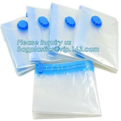 sealed storage tote for bedding, self seal storage bag, clothing compress bag for travel, vacuum storage bag set, plasti