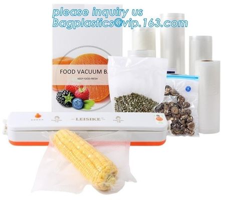 Large 11" x 50' Commercial Grade Vacuum Sealer Food Saver Storage Roll Bags, Vacuum Bag packaging snack/plastic food gra