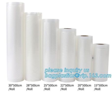 Large 11" x 50' Commercial Grade Vacuum Sealer Food Saver Storage Roll Bags, Vacuum Bag packaging snack/plastic food gra