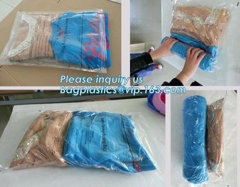 PA ziplock space bag for travel, vacuum pack mattress bag, vacuum storage bags, vacuum quilt packing bags, biodegradable