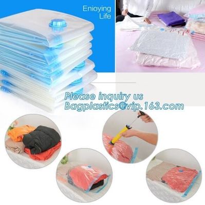 vacuum storage bag set, plastic nylon pe vac bag for travel, ziplocK clothes storage bags vacuum, bagplastics, bagease