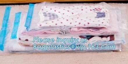 vacuum storage bag set, plastic nylon pe vac bag for travel, ziplocK clothes storage bags vacuum, bagplastics, bagease