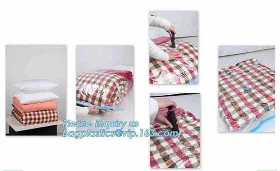 vacuum storage bag set, plastic nylon pe vac bag for travel, ziplocK clothes storage bags vacuum, bagplastics, bagease