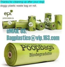 En13432 certified compostable bag on roll, 100% Compostable Vest Carrier Plastic Biodegradable Shopping Bag with EN13432