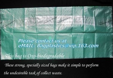 100% Compostable Vest Carrier Plastic Biodegradable Shopping Bag with EN13432, Dog waste Bags on roll, Dispenser bags