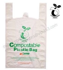 Eco Friendly Plastic D2W EPI Cassava Corn Starch 100% OXO Biodegradable Compostable Die Cut Bags Wholesale