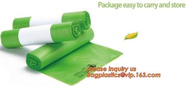 Hot sale Compostable disposable biodegradable plastic garbage bag, Eco compostible bio degradable bags