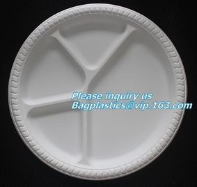 blister packaging Packaging Tray, airline fast food trays with handle, cornstarch food trays