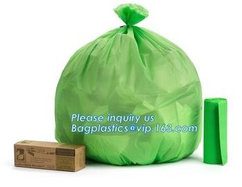 Biodegradable disposable compostable plastic bag and corn starch bag, Eco friendly biodegradable compostable plastic bag