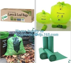 100% Eco friendly plastic shopping bags/T-shirt compostable food packaging for supermarkt, Compostable Recycle Biodegrad