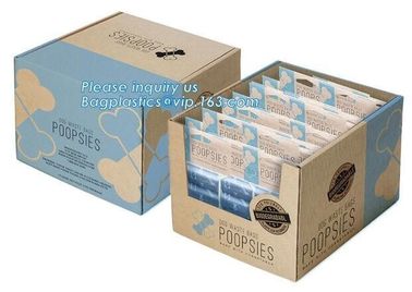 Dog Supplies Custom Eco Pet Poop Bag Manufacturer, Pet Doggie Cat Poop Waste Bags Holder Eco Scent Biodegradable Dog Poo