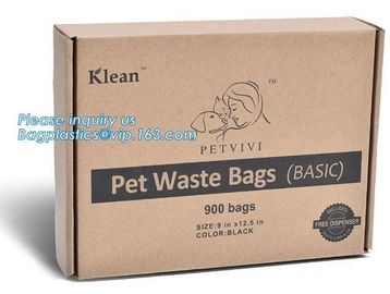 Dog Supplies Custom Eco Pet Poop Bag Manufacturer, Pet Doggie Cat Poop Waste Bags Holder Eco Scent Biodegradable Dog Poo