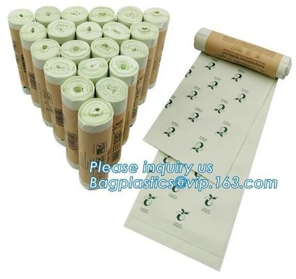 food packing recycle biodegradable shopping bag in alibaba, 100% compostable plastic t-shirt shopping bags