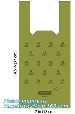 pet supplies products biodegradable plastic compostable pet poop bags, Eco-friendly Compostable Pet Poop Bag