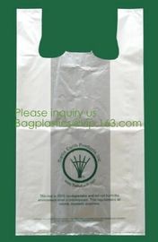 Eco friendly Compostable Dog Poop Bags Shopping bags Supermarket Shopping Bags T-shirt Bags Compostable Bags Trash Bags