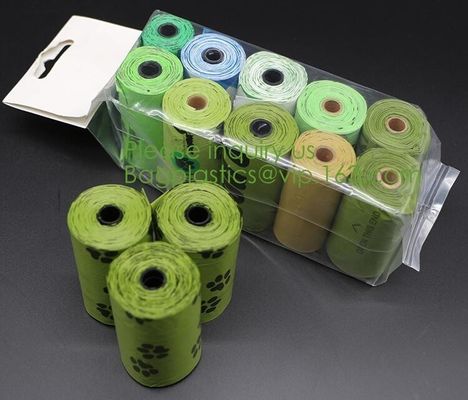 64 Gallon compostable trash bag biodegradable garbage bag, 0.9 Mil, 47"W x 60"H,cornstarch made 100% eco friendly direct