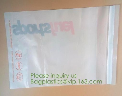 Eco-friendly Enironment Non Toxic Corn Starch Biodegradable Cassava Bag, Corn Starch Biobased Plastic Shopping Bag