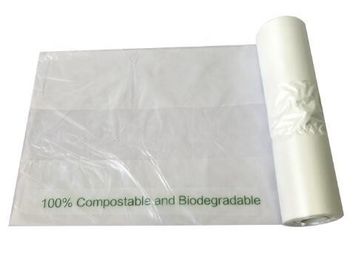 eco reusable corn starch plastic packaging fruit bag, Food Grade Corn Starch Eco Roller Compostable Garbage Bags