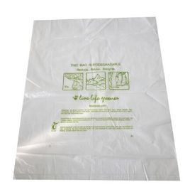 eco reusable corn starch plastic packaging fruit bag, Food Grade Corn Starch Eco Roller Compostable Garbage Bags