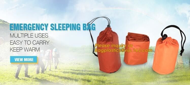 First Aid Camping Body Warmer emergency sleeping bag,First-Aid Devices Type Emergency survival sleeping bag,Thermal Emer