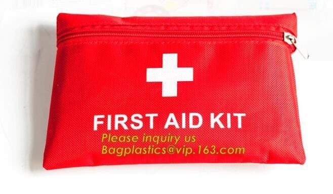 First aid trauma kit canvas pack with medical blanket,first aid kits for family medical grade,Camping Hiking Car First A