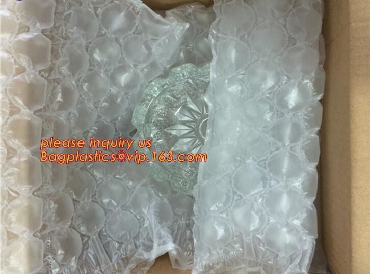 Safety Fill Plastic Inflatable Air Cushion Bubble Protection Packaging Bag, magic air inflatable cusioning film bag, voi