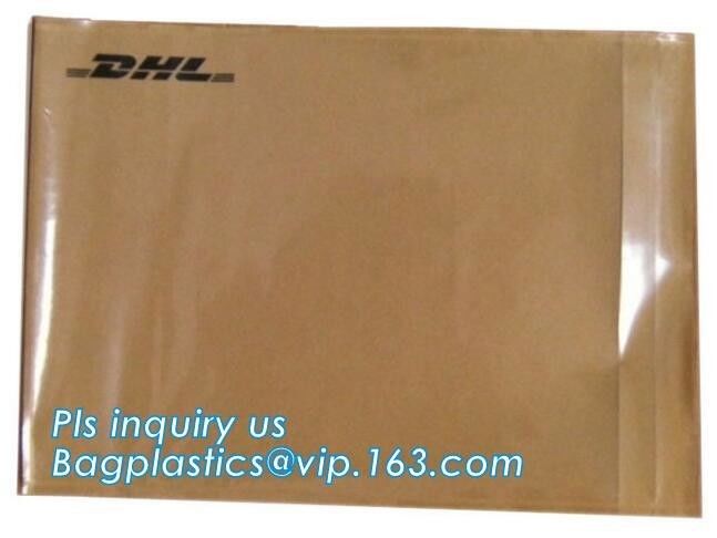Fedex Packing List Courier Envelope Mail Bag, A5 size packing list kraft envelope courier bag, invoice waterproof packin