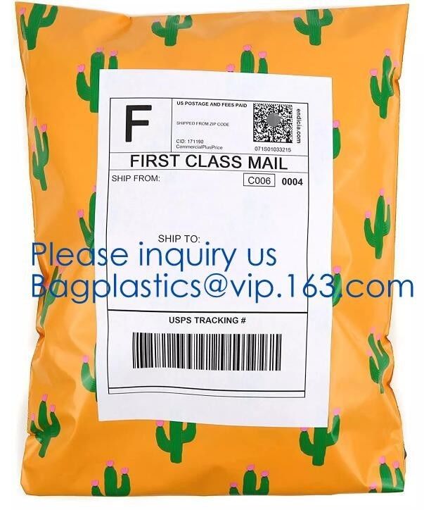 custom compostable biodegradable cornstarch made plastic shipping packaging mailing bags,Shockproof compostable mailing