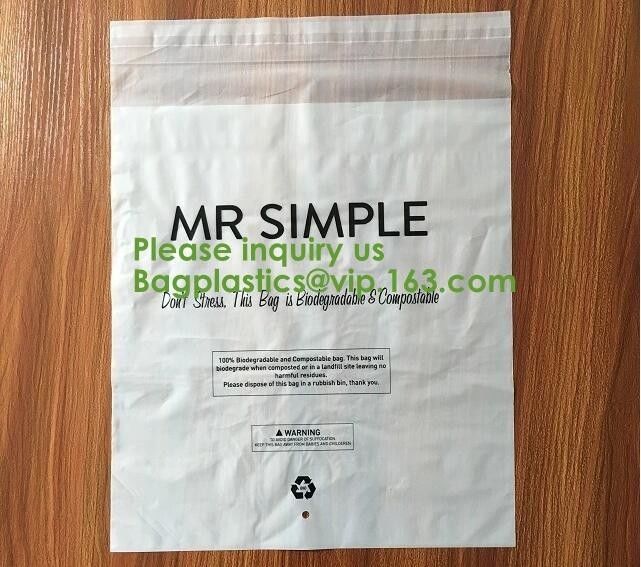 Let us Fight plastic together, 100% compostable mailing bag,custom biodegradable mailing bag courier bag for cloth shoeb